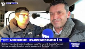 Colère des agriculteurs: "Jusqu'à maintenant, on a un peu l'impression de s'être fait rouler dans la farine" affirme Axel Tran Van (FDSEA Haute-Garonne)