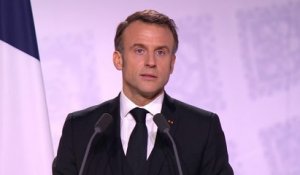 "Étrangers et nos frères pourtant, Français de préférence, Français d'espérance": Emmanuel Macron évoque Missak Manouchian et ses compagnons d'armes