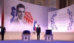 Panthéonisation de Missak Manouchian: la Marseillaise entonnée à l'issue du discours d'Emmanuel Macron