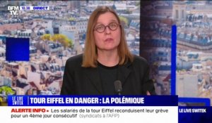 Tour Eiffel en mauvais état: "Le fait que l'État ne mette pas d'investissement sur ces questions de santé publiques est un problème" affirme Anne Souyris (sénatrice EELV)