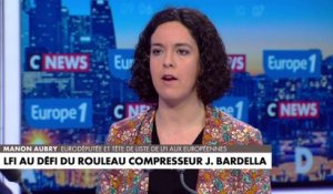 Manon Aubry : «En réalité, ils sont dans le même camp qu'Emmanuel Macron quand il s'agit de s'opposer au droit des travailleurs ou à la taxation des superprofits»