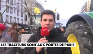 Colère des agriculteurs : les tracteurs sont aux portes de Paris