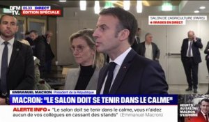 "C'est n'importe quoi": Emmanuel Macron assure n'avoir jamais convié les Soulèvement de la terre au débat des agriculteurs