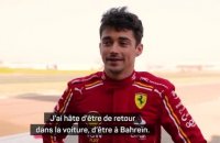 Ferrari - Leclerc et Sainz très excités pour la nouvelle saison