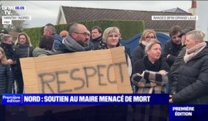 Un village du Nord se rassemble pour soutenir leur maire menacé de mort