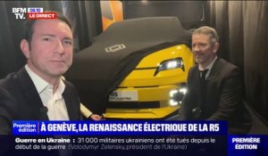 Salon de l'automobile de Genève: les images de la nouvelle Renault R5 électrique, l'une des voitures les plus attendues de 2024