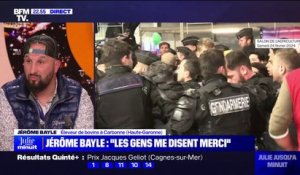 Tensions au Salon de l'agriculture: "Je suis déçu. L'image de l'agriculture, ce n'est pas celle-là", affirme Jérôme Bayle (éleveur de bovins en Haute-Garonne)