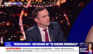 Alexander Makogonov (porte-parole de l’ambassade de Russie en France): "L'envoi de troupes au sol sera la ligne rouge parce que ça peut déclencher la Troisième Guerre mondiale"
