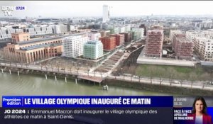 À la découverte du village olympique, inauguré ce 29 février par Emmanuel Macron