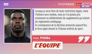 Pogba, suspendu quatre ans pour dopage : « Le verdict est incorrect » - Foot - Dopage