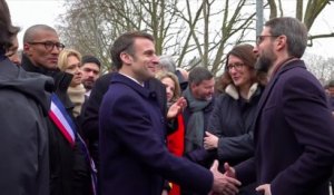 JO 2024 : Emmanuel Macron inaugure le village olympique