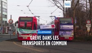Allemagne : grève de deux jours dans les transports en commun