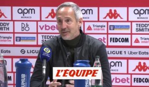 Hütter : « C'était un bon match nul » - Foot - L1 - Monaco