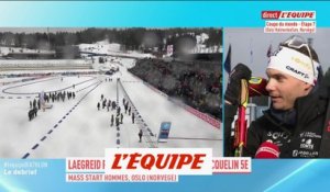 Jacquelin : « Une petite erreur tactique à la fin » - Biathlon - CM (H)