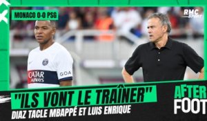 PSG: "Ils vont le traîner jusqu'au bout" Diaz tacle le bras de fer Mbappé-Luis Enrique à Monaco