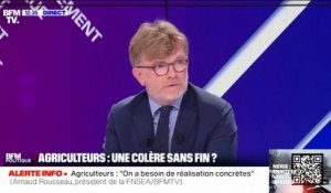 Colère agricole: Marc Fesneau reconnaît qu'il faut "lever les doutes" sur les avancées du gouvernement