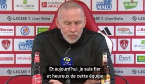 Brest - Roy : "Fier et heureux de cette équipe parce qu’elle rentre dans l'histoire"