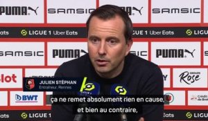 Rennes - Stéphan : "Cette défaite ne remet absolument rien en cause"