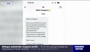 Hugues, le voyageur SNCF qui s'est pris une amende pour avoir échangé de place dans le train, a vu finalement son PV annulé