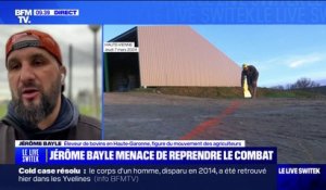 Contrôle des agriculteurs: "On est sûrement plus surveillés que les fichés S" affirme Jérôme Bayle, éleveur