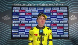 Tirreno-Adriatico 2024 - La réaction de Jonas Vingegaard après son écrasante victoire sur la 5e étape !