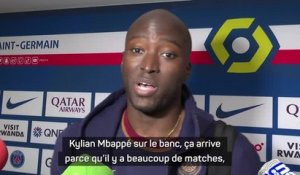 PSG - Danilo Pereira : "Mbappé doit se reposer, c’est normal d’être sur le banc des fois”