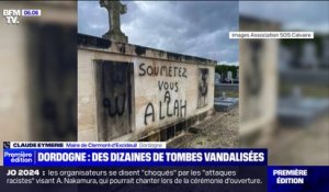 Une cinquantaine de tombes vandalisées dans le cimetière de Clermont-d'Excideuil, en Dordogne