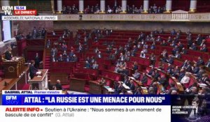 Une victoire de la Russie "menacerait directement nos agriculteurs et le pouvoir d'achat des Français" affirme le Premier ministre Gabriel Attal