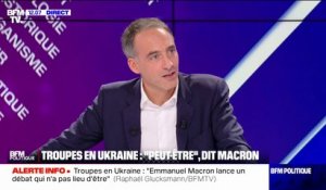 Troupes en Ukraine: "Si nous faisons ce que nous devons faire aujourd'hui nous n'en aurons pas besoin" affirme Raphaël Glucksmann candidat PS-Place Publique aux élections européennes