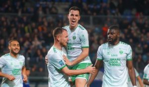 Ligue 2 : Saint-Etienne écrase Bastia et grimpe sur le podium