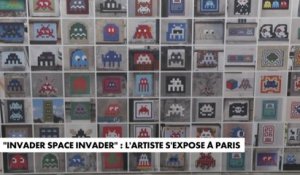 «Space invader» : l'artiste s'expose à Paris