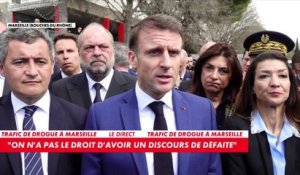 Emmanuel Macron : «Rien ne justifie de brûler un commissariat»