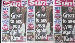 Les Britanniques réagissent au retour de Kate Middleton