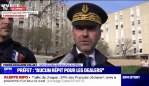 Pierre-Édouard Colliex, préfet des Bouches-du-Rhône: "Nous avons démantelé 44% des points de deal [de drogue] dans le département depuis trois ans"