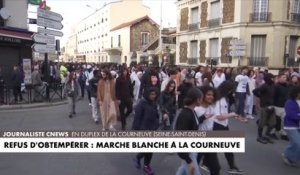 Marche blanche à la Courneuve : «Le cortège demande justice pour Wanys et Ibrahim»