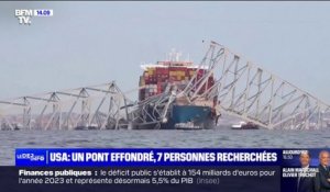 Pont effondré à Baltimore: aucun membre de l'équipage n'a été blessé, selon la compagnie gestionnaire du navire