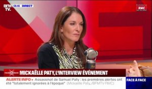 Professeurs menacés: "On a besoin de reprendre confiance en notre État" estime Mickaëlle Paty, la sœur de Samuel Paty