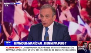 Éric Zemmour (Reconquête!): "Marion Maréchal a toute l'autonomie qu'elle désire"