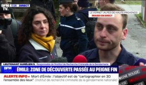 Mort d'Émile: des drones et des caméras thermiques vont être utilisés par les enquêteurs pour "détecter des choses qui ne sont pas visibles à l'œil nu"