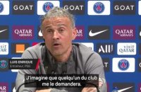 PSG - Luis Enrique : “Je suis ravi de la relation que j’ai avec Luis Campos”