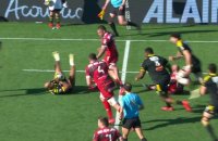 TOP 14 - Essai de Thomas BERJON (SR) - Stade Rochelais - Oyonnax Rugby