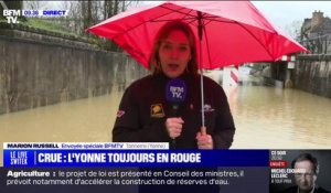 Vigilance rouge crues dans l'Yonne: la décrue de l'Armançon s'amorce dans la ville de Tonnerre