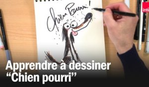 Comment dessiner "Chien pourri", par Marc Boutavant