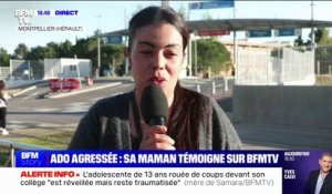 Collégienne agressée à Montpellier: une des agresseuses de Samara "lui a fait la misère depuis un an et demi"', selon la mère de la victime