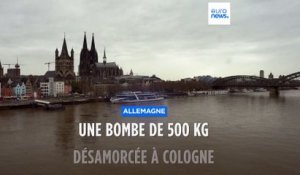 Cologne : évacuation d'urgence après la découverte d'une bombe de 500 kg