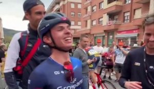 Cyclisme - Tour du Pays basque 2024 - Romain Grégoire : "Ça fait beaucoup de bien, je suis soulagé d'un poids"