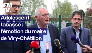 "J'imagine sa maman": l'émotion du maire de Viry-Châtillon après l'annonce de la mort de l'adolescent tabassé