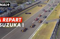 Le restart après le drapeau rouge à Suzuka - Grand Prix du Japon - F1