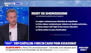 Viry-Châtillon: trois des quatre suspects de l'assassinat de Shemseddine étaient connus des services de police