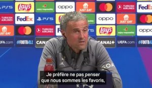PSG - Luis Enrique : "Personne ne considère que le Barça est faible"